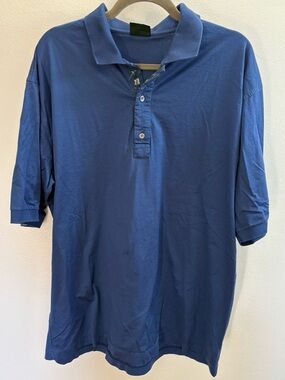 Bobby Jones Blue Polo Golf Shirt XXL
